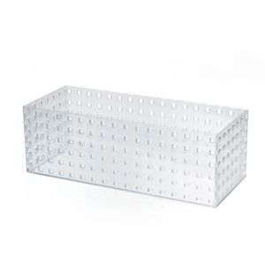 Caixa Organizadora de Plástico Arthi Cristal Transparente 35x14x12cm 5,3L