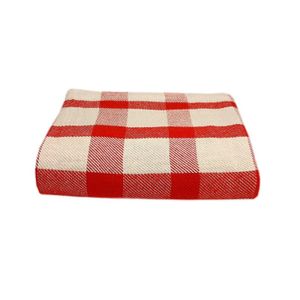 Manta Para Sofá Ventura Degrade Casal Guaratinguetá Vermelho 205X230cm