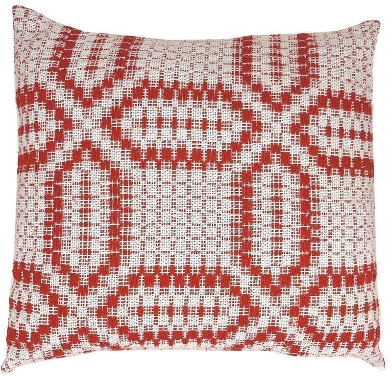 Almofada-Bellissima-Guaratingueta-Branco-e-Vermelho-45x45cm