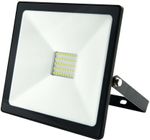 Refletor-LED-Compacto-30W-3000K-Aluminio-E-Vidro-Ecoforce-18374-Preto-Bivolt
