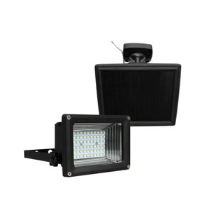 Refletor 60 Leds Solar 400Lm 6000K Abs E Alumínio Ecoforce 17194 Preto