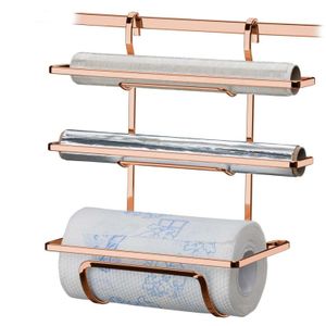 Suporte Para Rolos Papel Toalha/Alumínio/Pvc  - Cobre Future