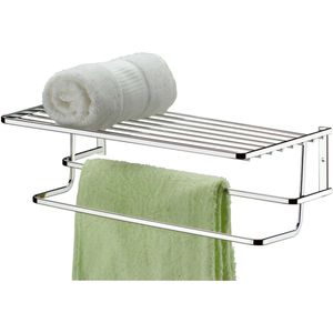 Toalheiro De Parede Com Prateleira 40Cm Future 1873