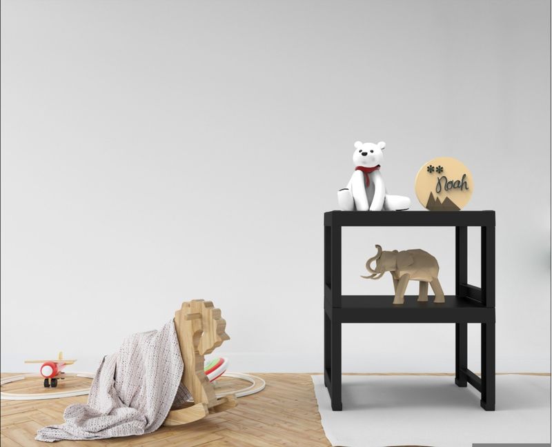 ESTANTE-DECORATIVA-ORGANIZE-DEMI-QUADRA-2-PRATELEIRAS-38X47X30-PRETO