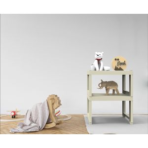 Estante Decorativa 2 Prateleiras Organize Demi Quadra Fendi 38x47x30cm