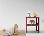 Estante-Decorativa-2-Prateleiras-Organize-Demi-Quadra-Merlot-38x47x30cm