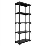 ESTANTE-DECORATIVA-ORGANIZE-MODULAR-25-POLY-ECO-5-PRATELEIRAS-70X167X35-PRETO