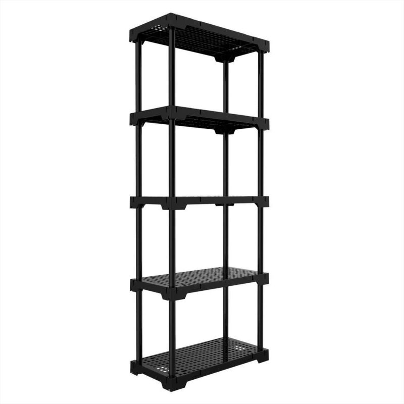 ESTANTE-DECORATIVA-ORGANIZE-MODULAR-25-POLY-ECO-5-PRATELEIRAS-70X167X35-PRETO