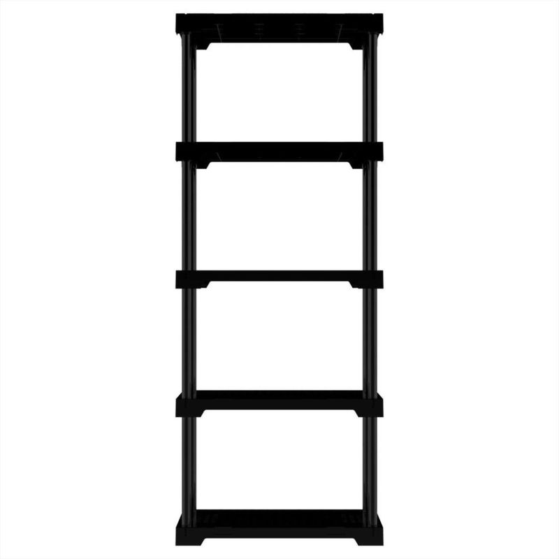 ESTANTE-DECORATIVA-ORGANIZE-MODULAR-25-POLY-ECO-5-PRATELEIRAS-70X167X35-PRETO