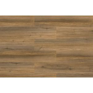 Piso Vinílico em Régua LVT Eucafloor Aplicação com Cola Basic Kansas Marrom 2mm 23,8x122,9cm