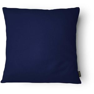 Almofada Belchior Uniq Colors Liso Azul Marinho 43x43cm