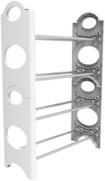 SAPATEIRA-GRIFIT-23655-TUB-2-MODULOS-40CM-BRANCO