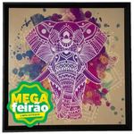 Quadro-Decorativo-Arte-Propria-Mandala-Elefante-Ii-50x50cm
