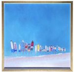 Quadro-Decorativo-Arte-Propria-Praia-Ii-50x50cm