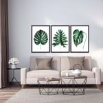 QUADRO-DECORATIVO-ARTE-PROPRIA-KIT-3-PECAS-FOLHAGENS-ESENHO-1-40X60CM