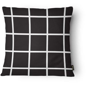 Almofada Belchior Uniq Velveteen Grid Pb 43x43cm