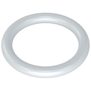Argolas Para Cortina de Plástico Belchior Uniq Ecológica Branca 28mm Kit 10 Unidades