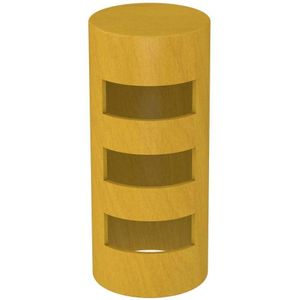 Ponteira Para Varão de Cortina Belchior Uniq Italia Eco Cerejeira 28mm