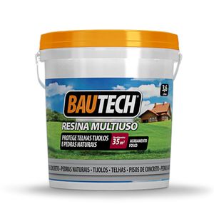Resina Impermeabilizante Acrílica Bautech Fosca Incolor 3,6L