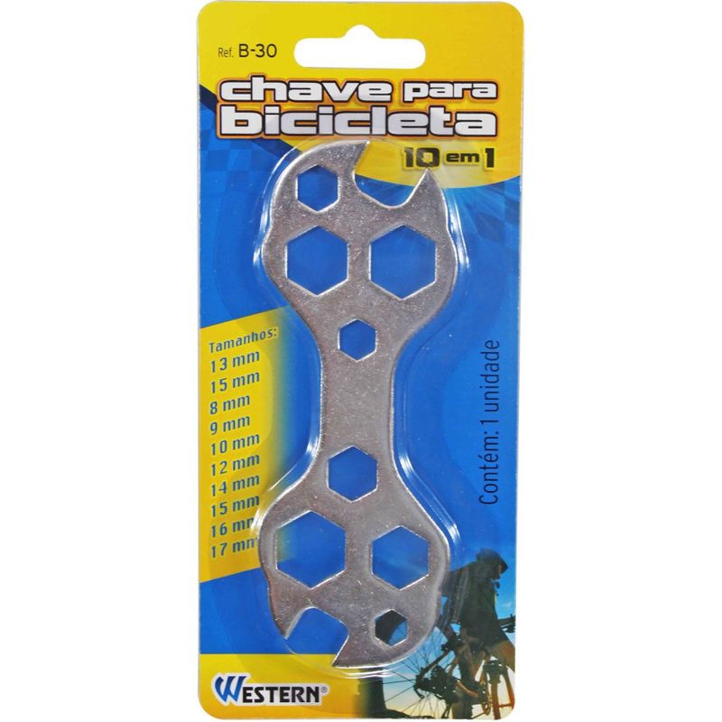 CHAVE-ETILUX--PARA--BIKE-10X1-B-30--WESTERN
