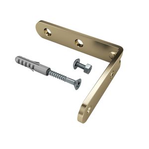 Suporte Para Varão de Cortina Bicromatizado 4 Zamar