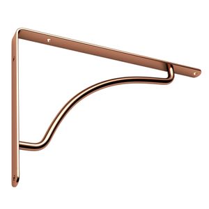 Suporte de Prateleira Côncavo 20 Rose Gold Ca Zamar