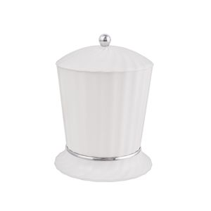 Lixeira de Banheiro Aquaplas Branco