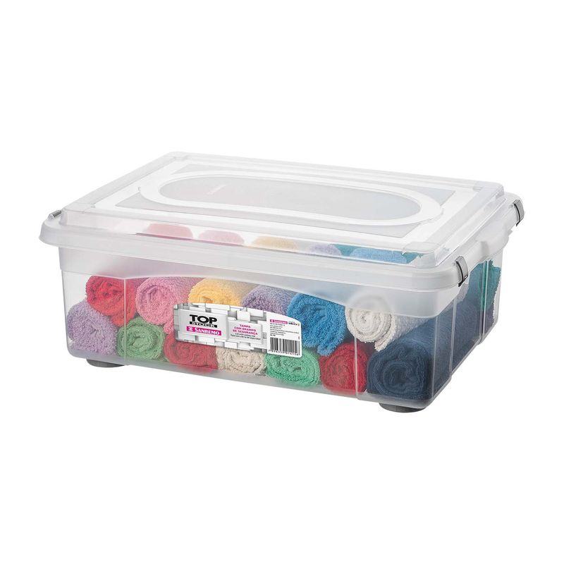 CAIXA-ORGANIZADORA-DE-PLASTICO-SANREMO-TOP-STOCK-INCOLOR-42L-20X60X44CM