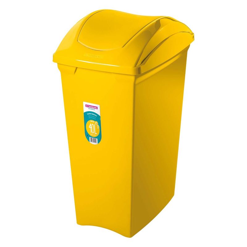 LIXEIRA-SELETIVA-PARA-METAL-SANREMO-AMARELA-40L