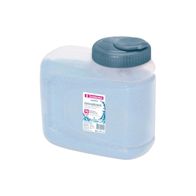 PORTA-SABAO-EM-PO-PLASTICO-SANREMO-INCOLOR-1KG