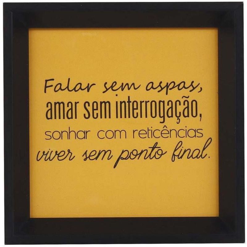 QUADRO-DECORATIVO-ARTE-PROPRIA-FALAR-SEM-ASPAS-20X20CM