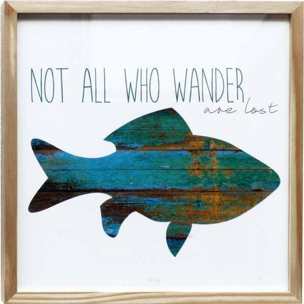 Quadro-Decorativo-Arte-Propria-Peixe-Verde-30x30cm
