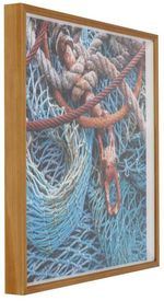 QUADRO-DECORATIVO-ARTE-PROPRIA-REDE-MAR-AZUL-50X50CM
