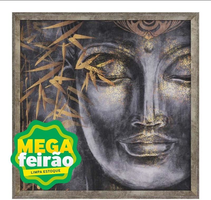 Quadro-Decorativo-Arte-Propria-Zen-Buda-I-Azul-50x50cm