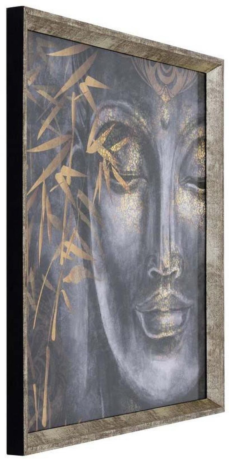 QUADRO-DECORATIVO-ARTE-PROPRIA-ZEN-BUDA-I-AZUL-50X50CM