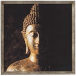 Quadro-Arte-Propria-Zen-Buda-II-Dourado-50x50cm