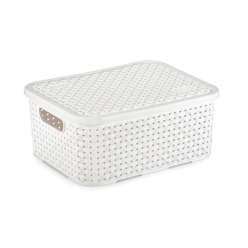 CESTO-ORGANIZADOR-RATTAN-NITRON-PEQUENO-BRANCO-COM-TAMPA-4L