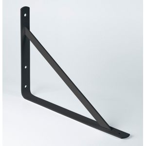 Mão Francesa Fico Aço Preto Fixo 50cm