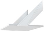 Prateleira-Decorativa-Multiuso-Fixo-MDP-Bancada-Parede-Branco-45x60x15cm