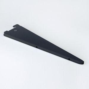 Suporte Para Trilho Fico Duplo Encaixe Preto 38cm