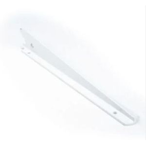 Suporte Para Trilho Fico Regulável Alumínio Branco 26cm