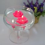 Vela-Aromatica-Gerbera-Flutuante-Estojo-Com-2-Unidades-Rosa