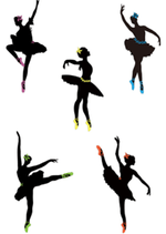 ADESIVO-DE-PAREDE-EVOLUX-BAILARINAS-50X70CM