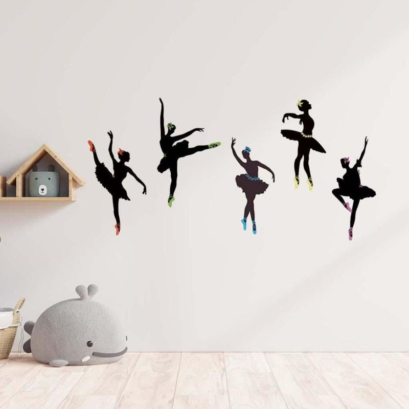 ADESIVO-DE-PAREDE-EVOLUX-BAILARINAS-50X70CM