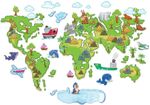 Adesivo-de-Parede-Evolux-Mapa-Mundi-60x90cm