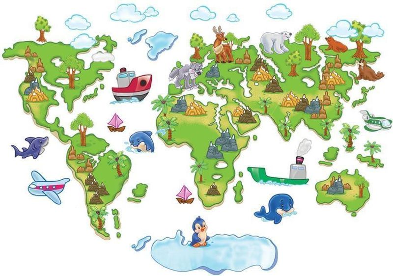Adesivo-de-Parede-Evolux-Mapa-Mundi-60x90cm