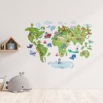 ADESIVO-DE-PAREDE-EVOLUX-MAPA-MUNDI-60X90CM