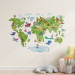 ADESIVO-DE-PAREDE-EVOLUX-MAPA-MUNDI-60X90CM