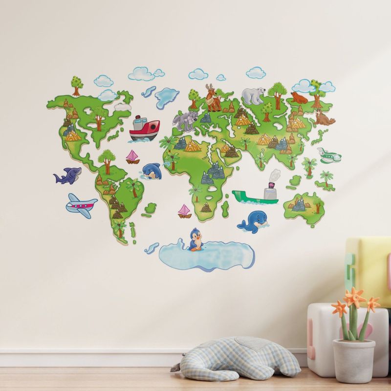 ADESIVO-DE-PAREDE-EVOLUX-MAPA-MUNDI-60X90CM