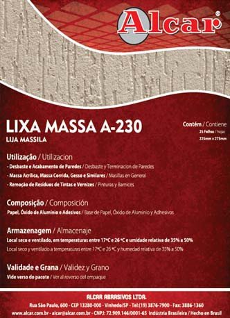 LIXA-MASSA-ALCAR-A-230-GRAO-60-225X275MM